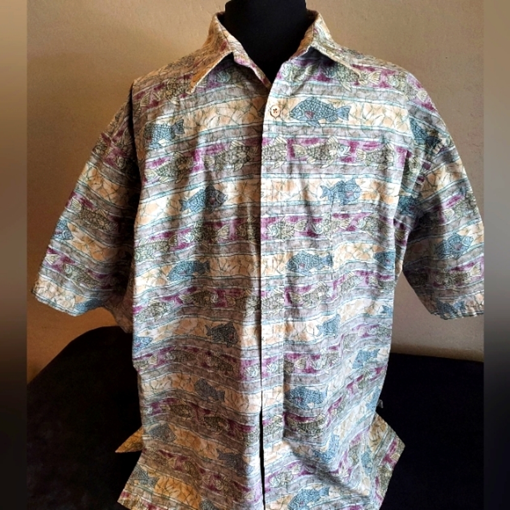 Cooke Street  men's Hawaiian Shirt, sz XXL